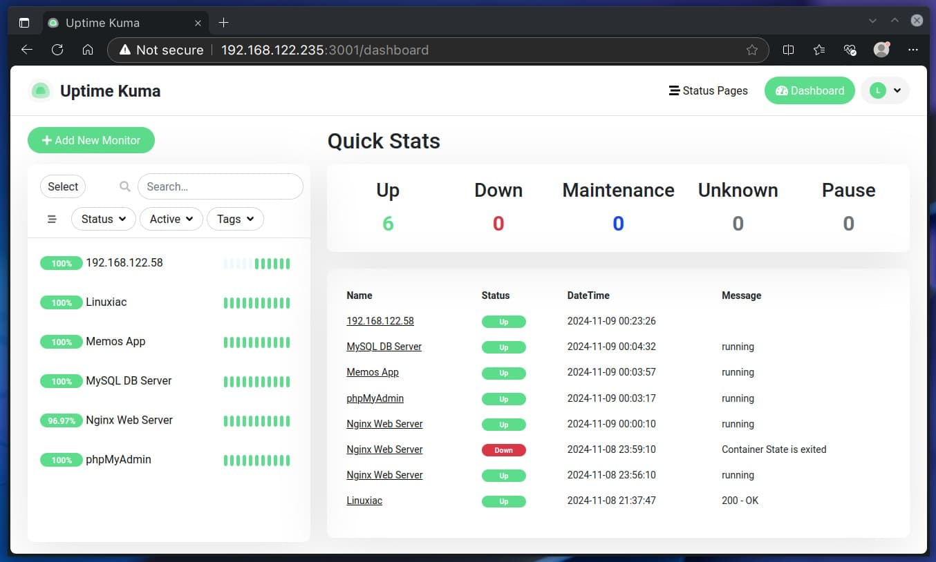 Uptime Kuma